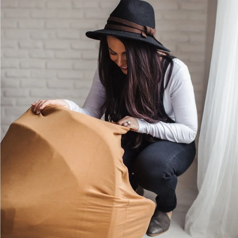 LUXE MULTI-USE COVERS by Milk Snob-Caramel